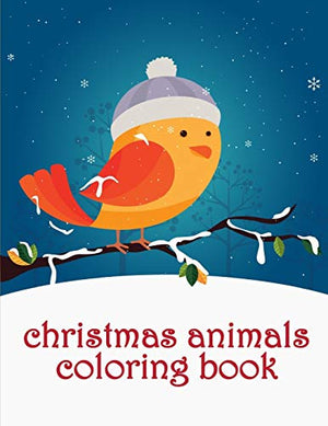 Christmas Animals Coloring Book