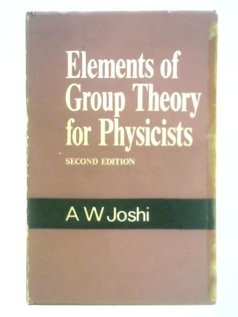 Elements of Group Theory for Physicists