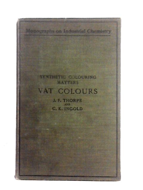 Synthetic Colouring Matters: Vat Colours
