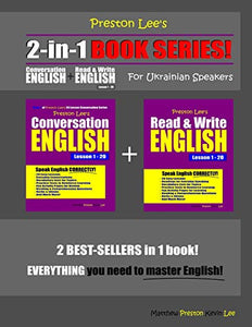 Preston Lee's 2-in-1 Book Series! Conversation English & Read & Write English Lesson 1 - 20 For Ukrainian Speakers 