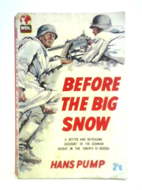 Before the Big Snow
