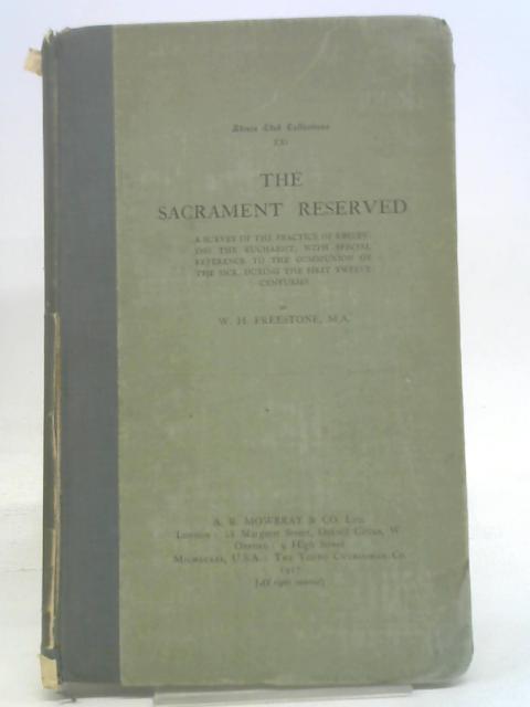 Sacrament Reserved: