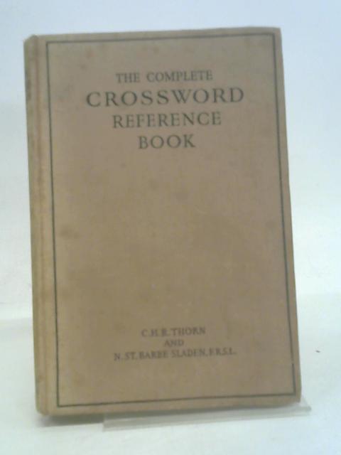 The Complete Crossword Reference Book