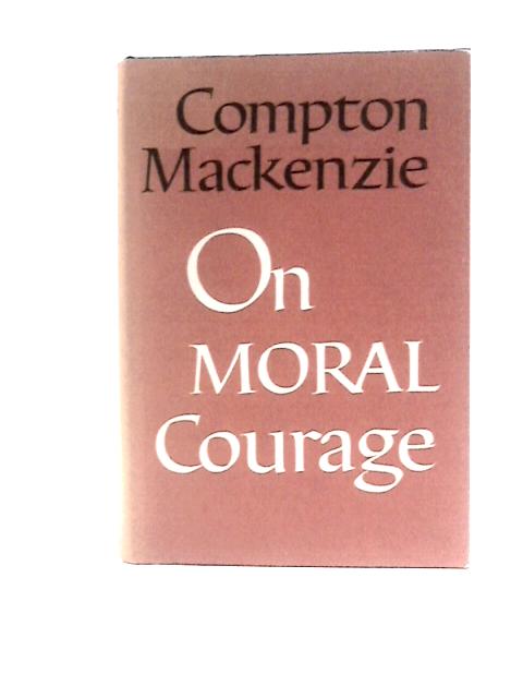 On Moral Courage