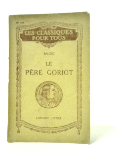 Le Pere Goriot