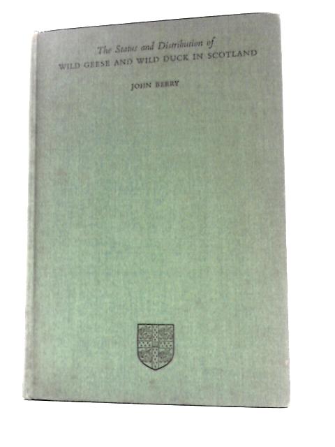 The Status And Distribution Of Wild Geese And Wild Duck In Scotland. International Wildfowl Inquiry Volume 2.