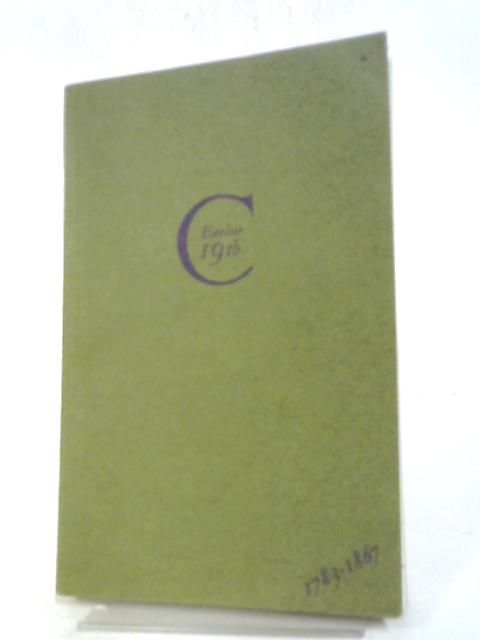Portraits And Documents Earlier 19th Century 1783- 1867