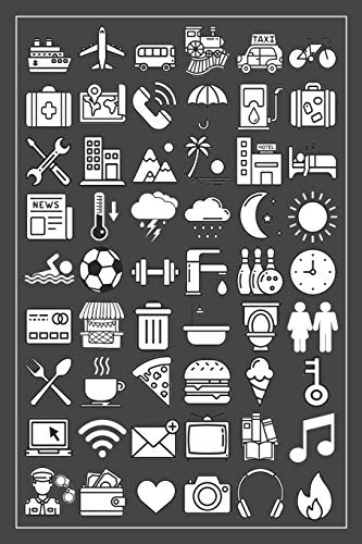 Travel Icon Language Travelling Planner
