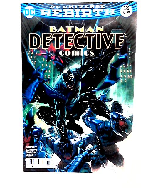 DC Universe Rebirth Batman Detective Comics No 935