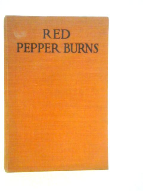 Red Pepper Burns
