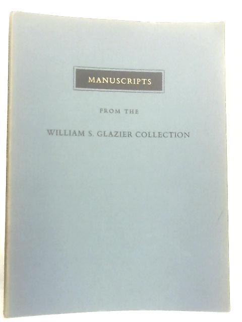 Manuscripts from the William S. Glazier Collection