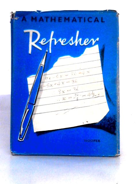 A Mathematical Refresher
