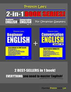 Preston Lee's 2-in-1 Book Series! Beginner English & Conversation English Lesson 1 - 40 For Ukrainian Speakers 