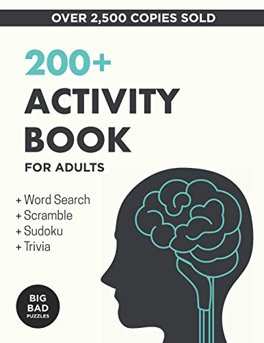 200+ Activity Book for Adults