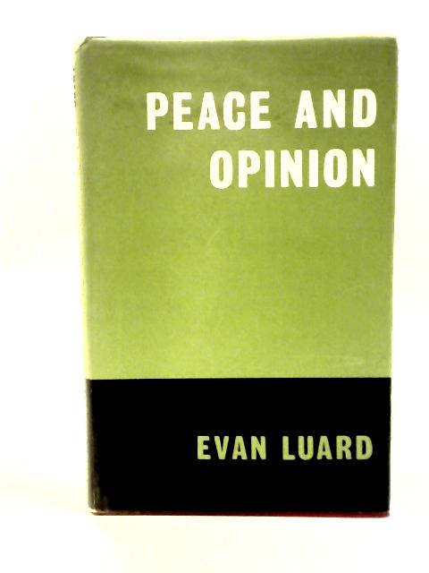 Peace and Opinion
