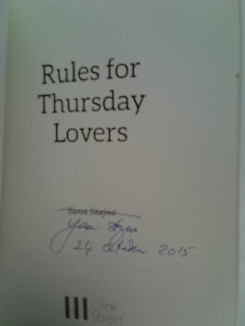 Rules for Thursday Lovers