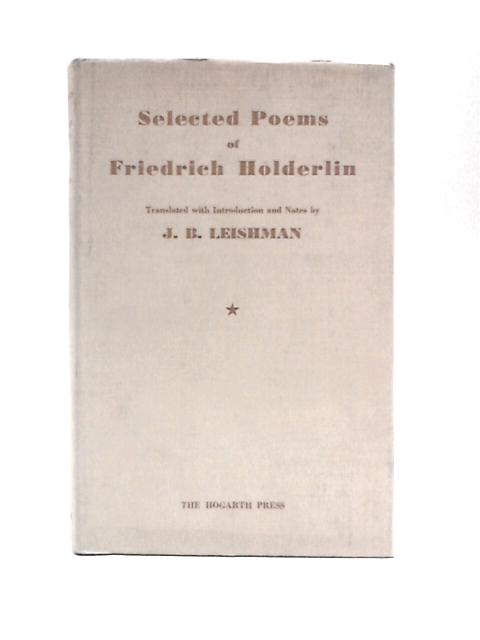 Selected Poems Of Freidrich Holderlin