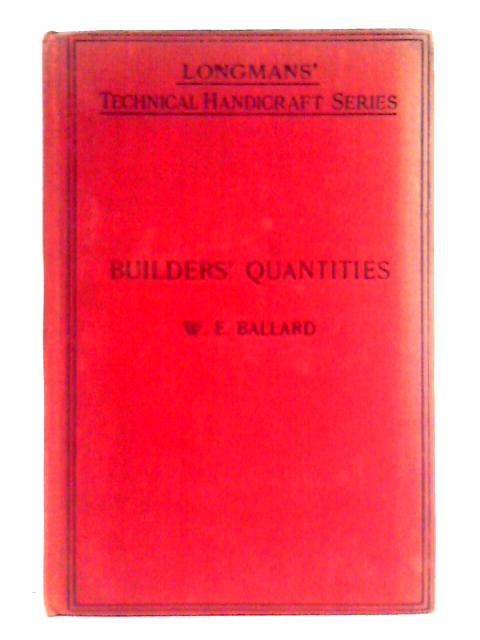 Builders' Quantities