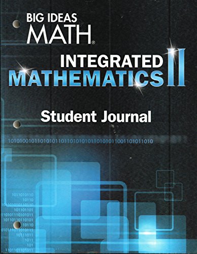 BIG IDEAS MATH Integrated Math 2: Student Journal