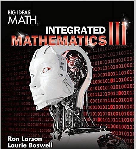 Big Ideas Math 2016, Integrated Math 3