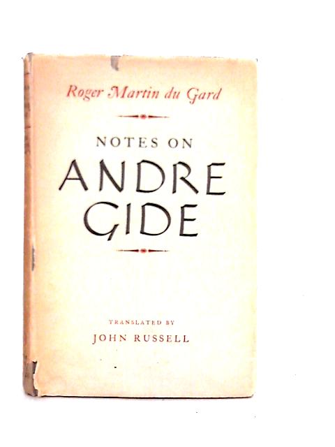 Notes on André Gide