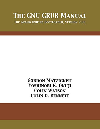The GNU GRUB Manual
