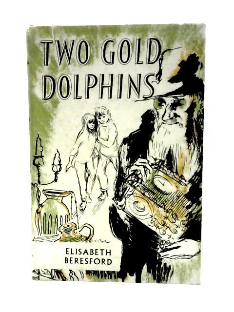 Two Gold Dolphins
