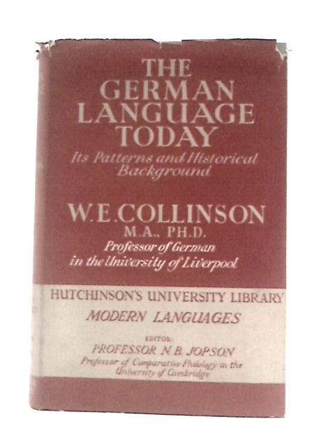 The German Language Today