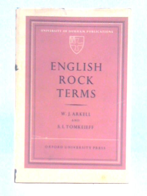 English Rock Terms
