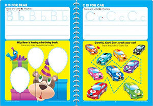 School Zone Kindergarten Write & Reuse Workbook