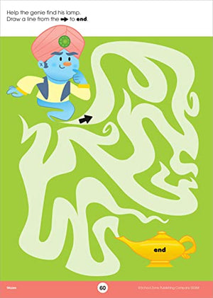 School Zone Mazes Workbook