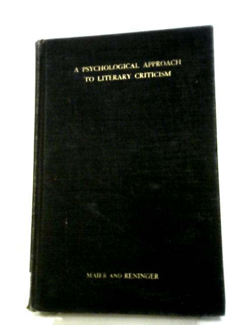 Psychological Approach to Literary Criticism