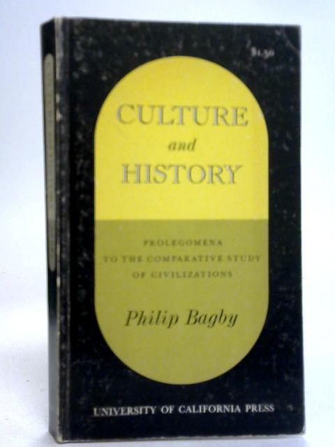 Culture and History