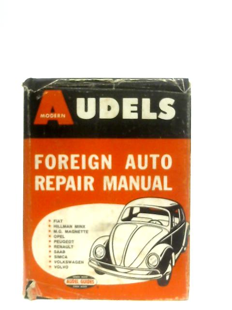 Foreign Auto Repair Manual