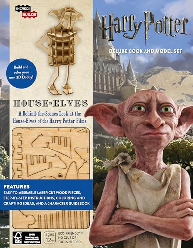 IncrediBuilds: Harry Potter: House-Elves : Deluxe Model and Book Set