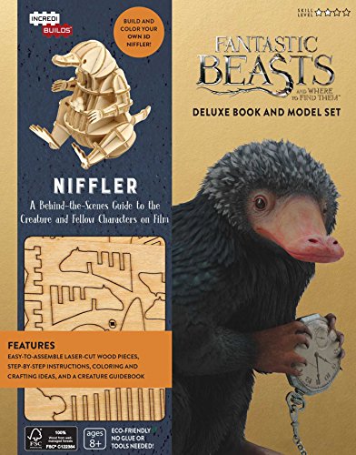 IncrediBuilds: Niffler Deluxe Book and Model Set: Fantastic Beasts and Where to Find Them