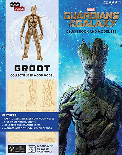 Incredibuilds: Marvel: Groot: Guardians of the Galaxy Deluxe Book and Model Set