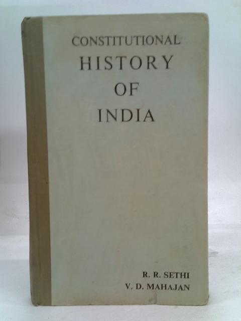 Constitutional History of india