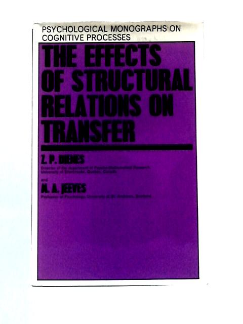 The Effects of Structural Relations on Transfer