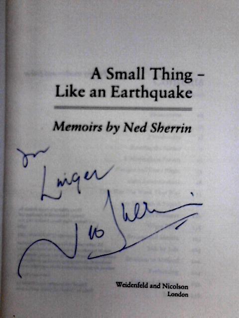 Small Thing Like an Earthquake