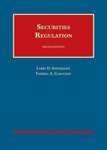 Securities Regulation 