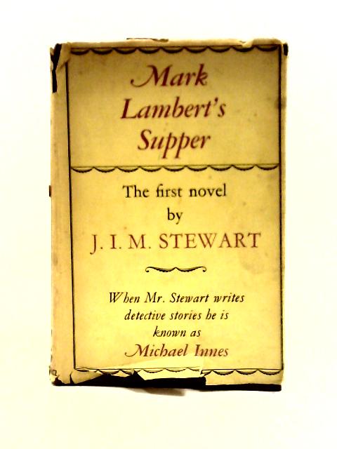 Mark Lambert's supper