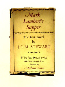 Mark Lambert's supper 