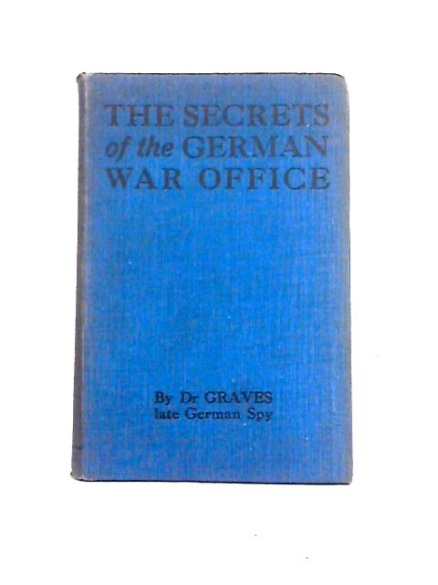 Secrets of the German War Office
