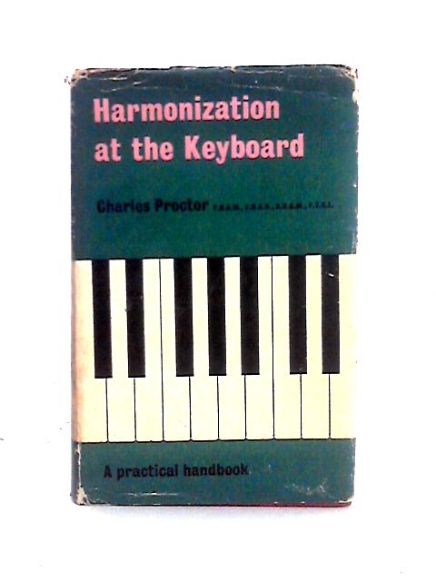 Harmonization At The Keyboard