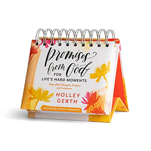 Holley Gerth - Promises from God for Life's Hard Moments: Hope-filled Thoughts Prayers and Scriptures - An Inspirational DaySpring DayBrightener - Perpetual Calendar (English and Italian Edition) 
