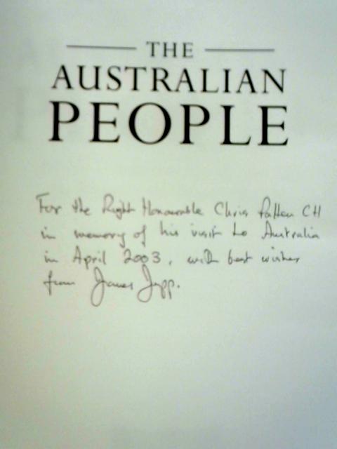 The Australian People: An Encyclopedia of the Nation, its People and their Origins