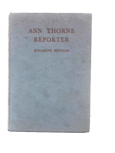 Ann Thorpe Reporter