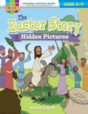 The Easter Story Hidden Pictures: Activity Book