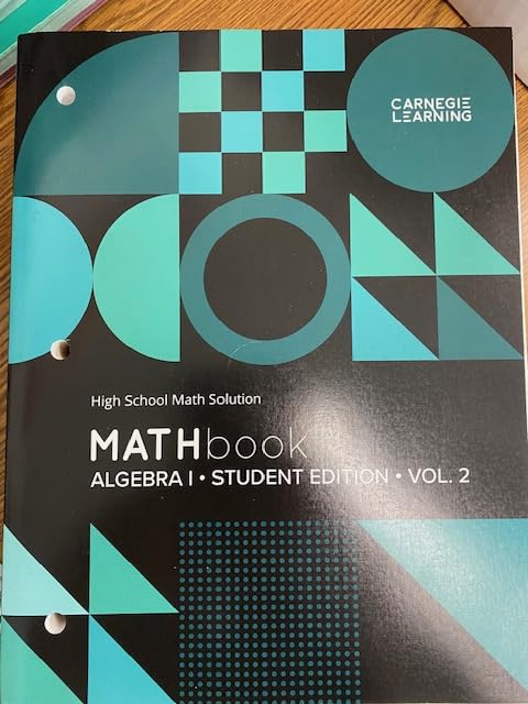MATHbook: Algebra 1 Vol 2 High School Math Solution (Student Edition)